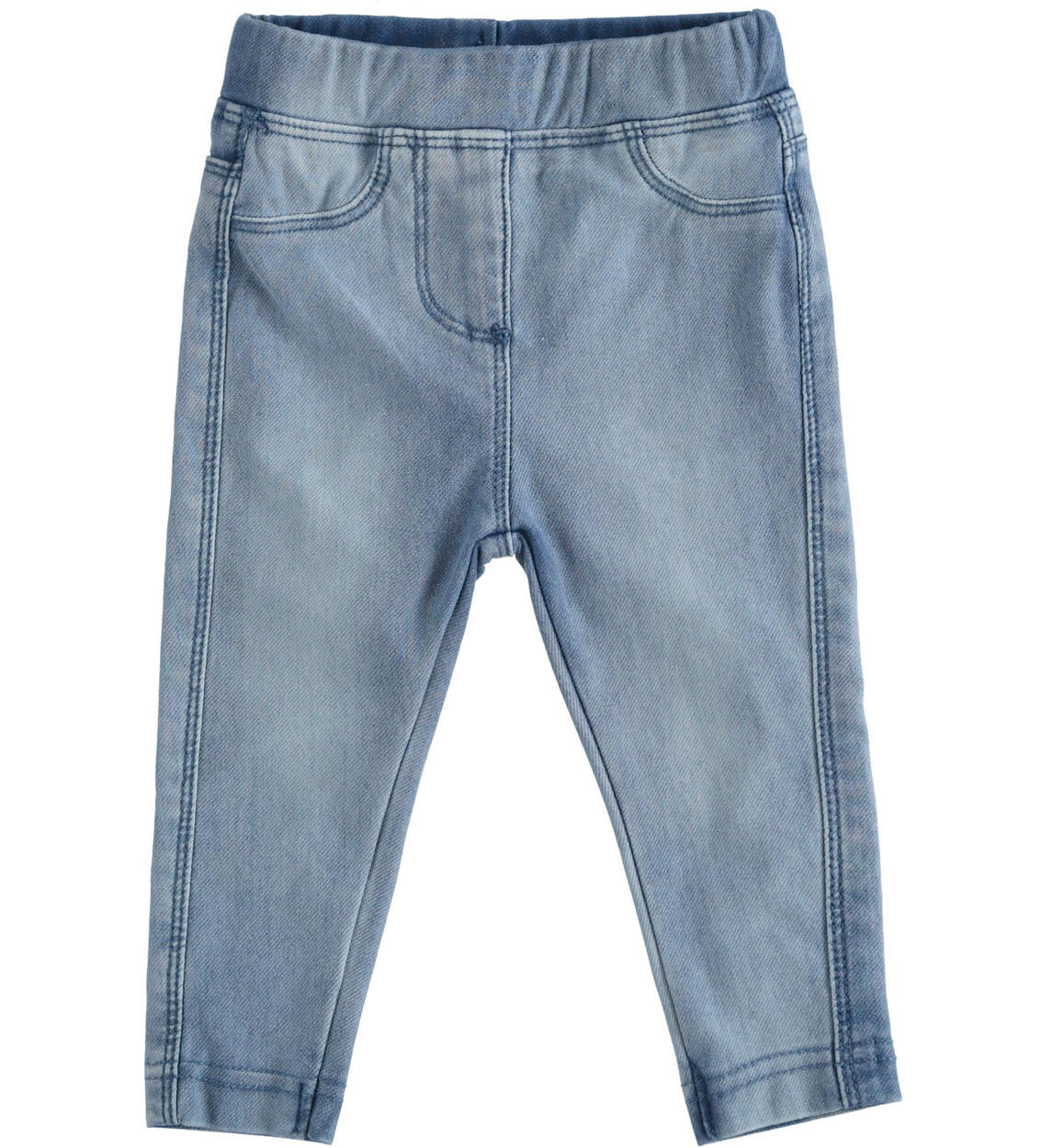Girls jeans effect leggings from 9 months to 8 years iDO BLUE iDO