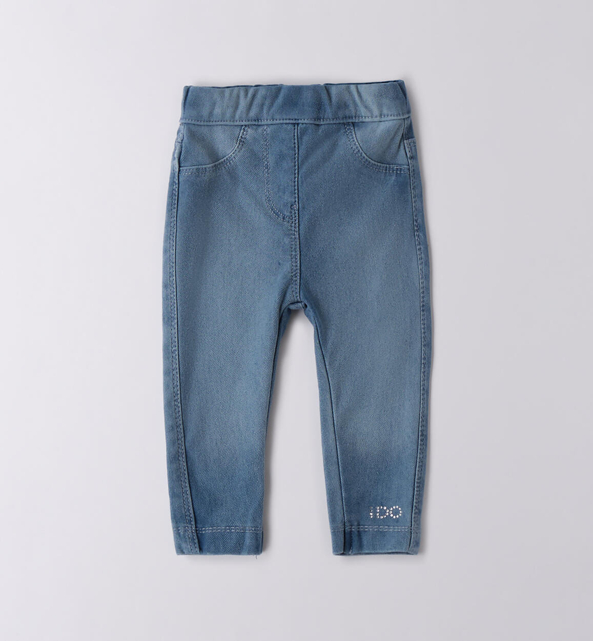 Leggings jeans bambina BLU iDO