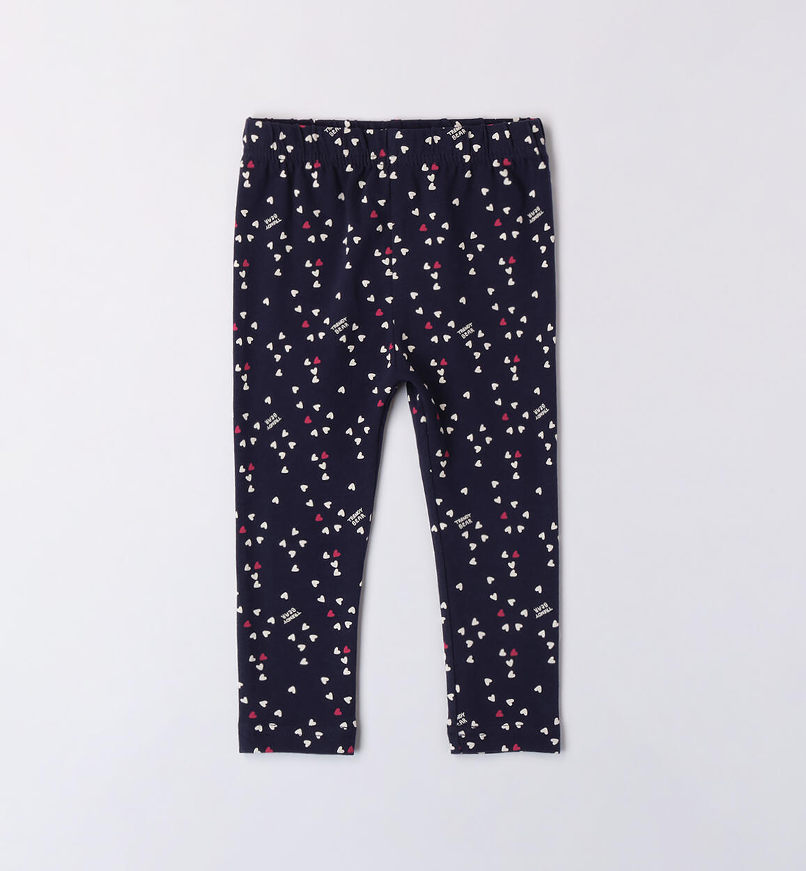 Leggings per bambina fantasia allover BLU iDO