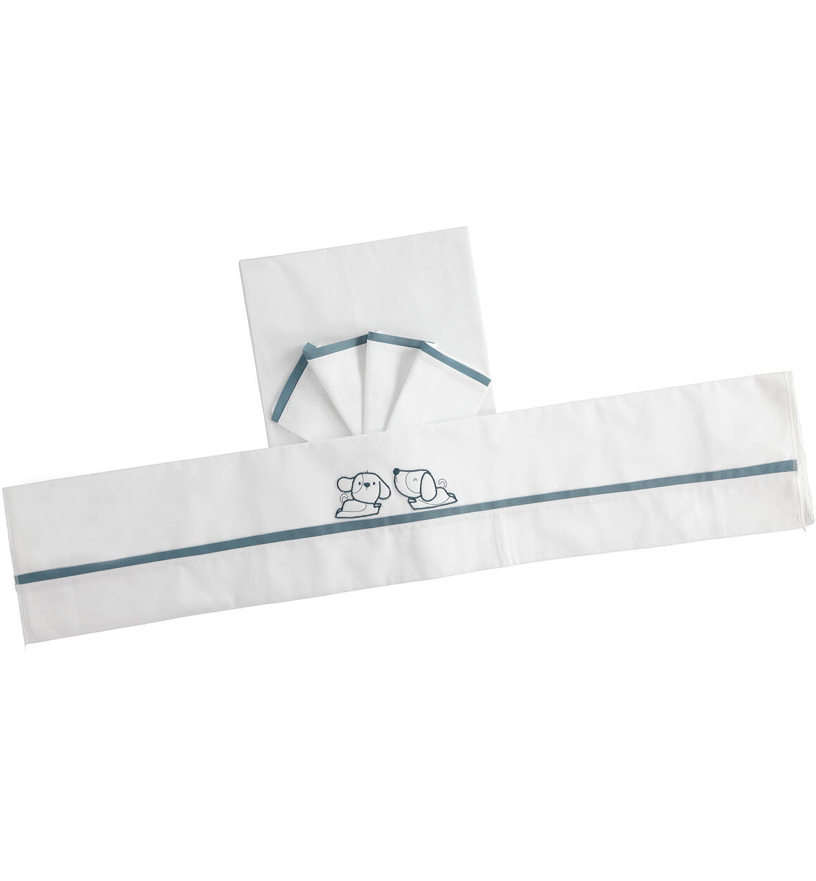 Minibanda new-born cradle sheet set from 0 to 24 months CREAM Minibanda