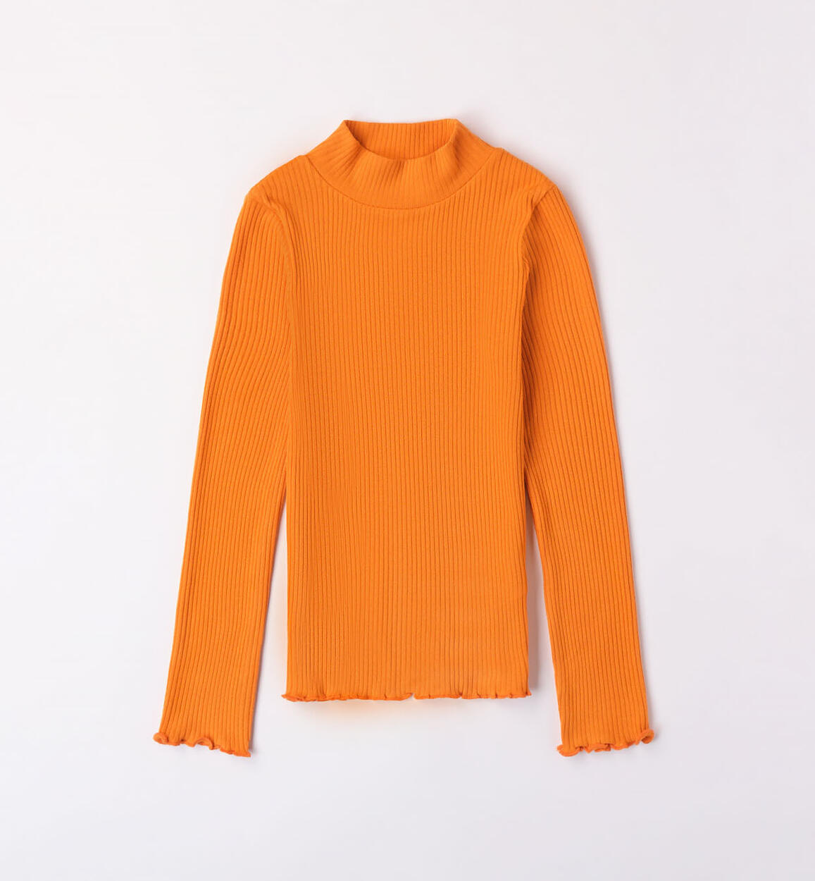 Sarabanda long-sleeved turtleneck for girls aged 8 to 16 years ORANGE Sarabanda