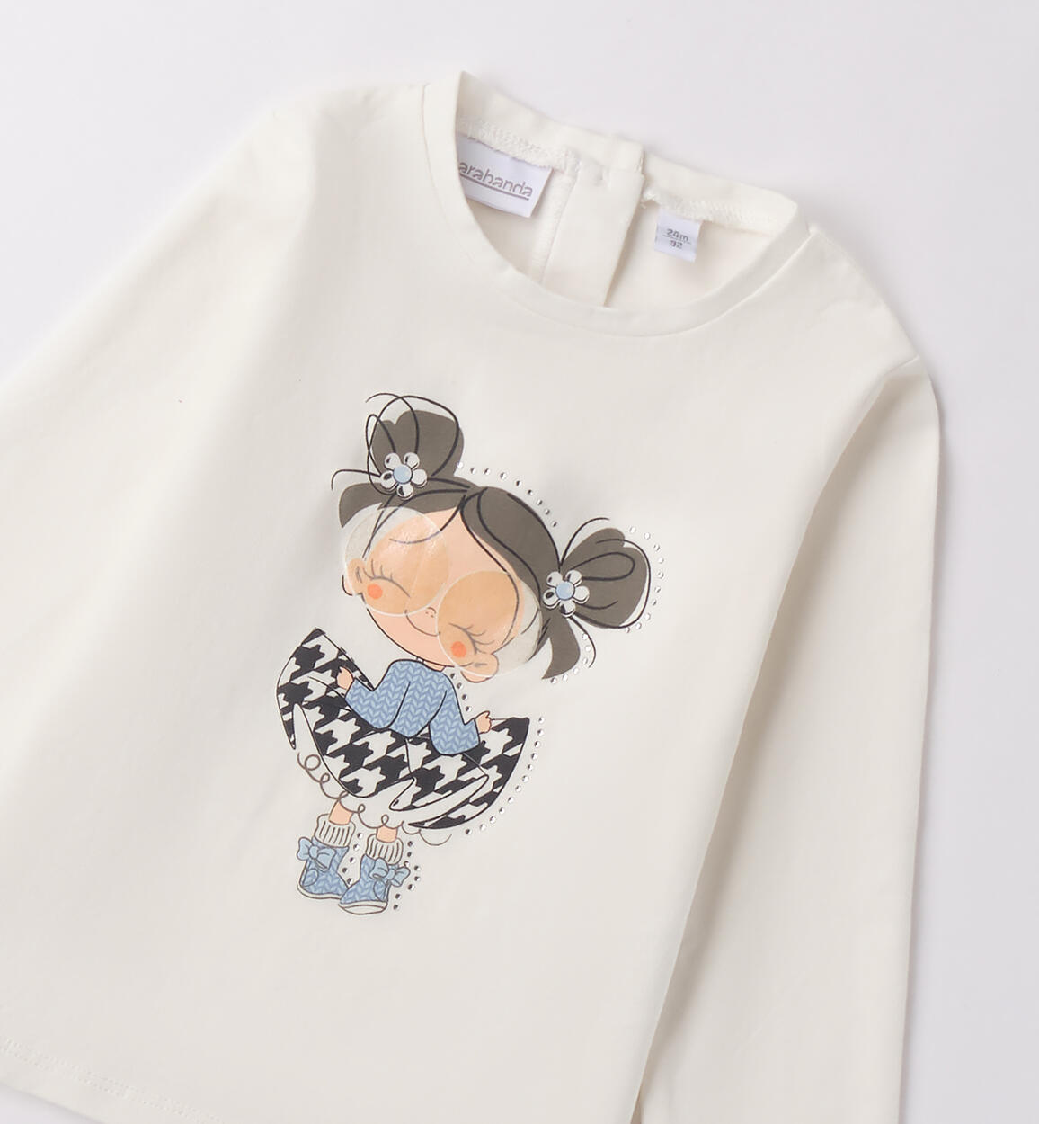 Maglia bambina Sarabanda PANNA-0112 - 1480F31900