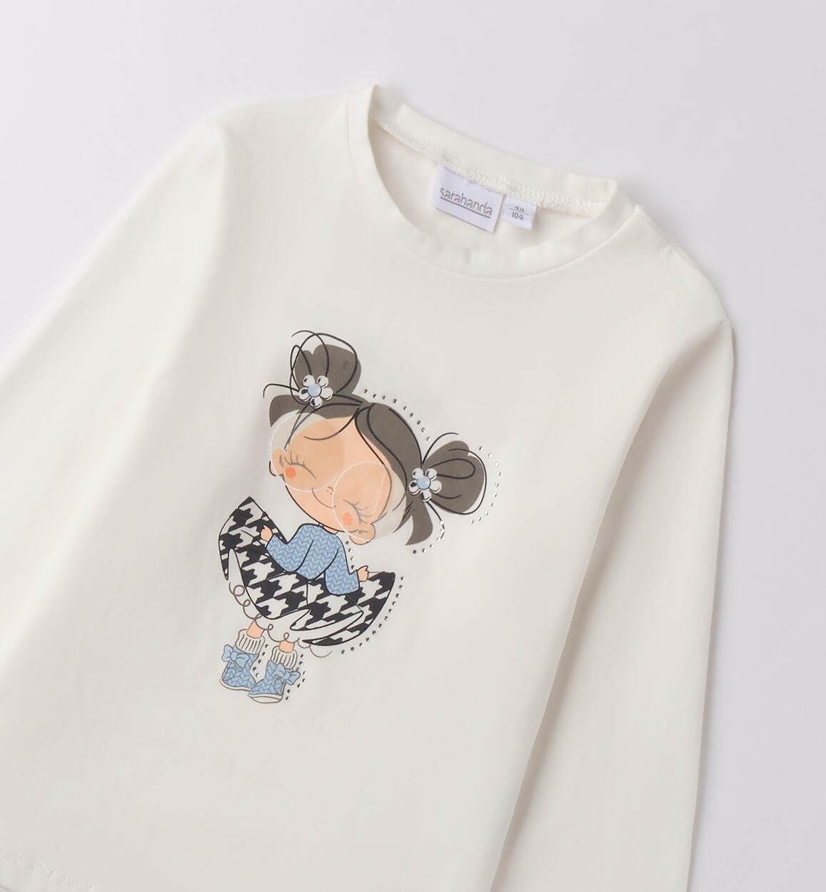 Maglia bambina Sarabanda PANNA-0112 - 1480F31900