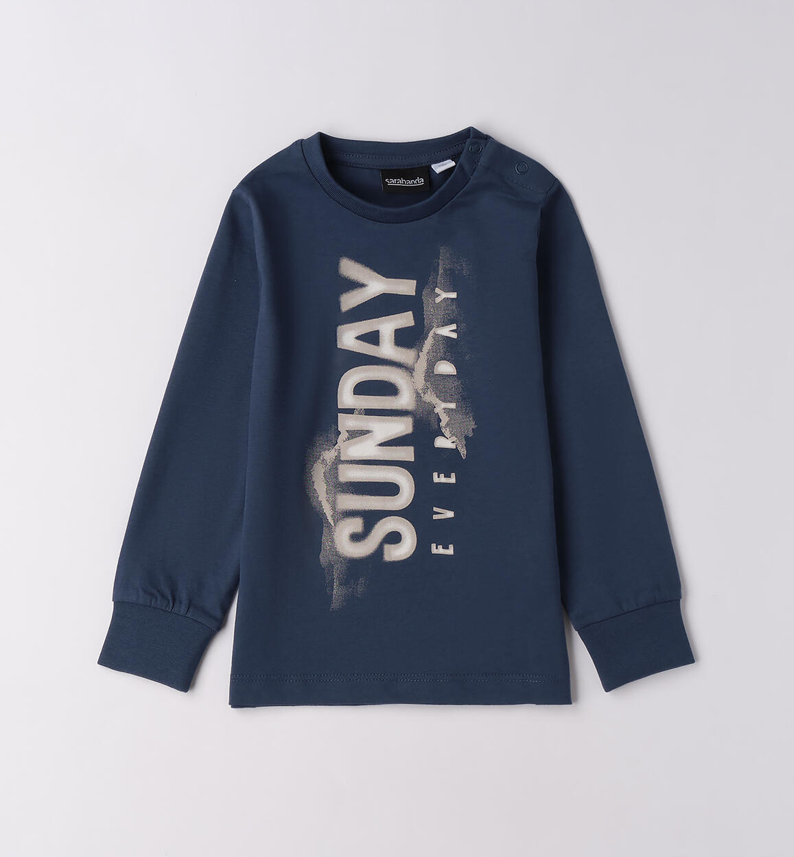 Maglia bambino 100% cotone BLU Sarabanda
