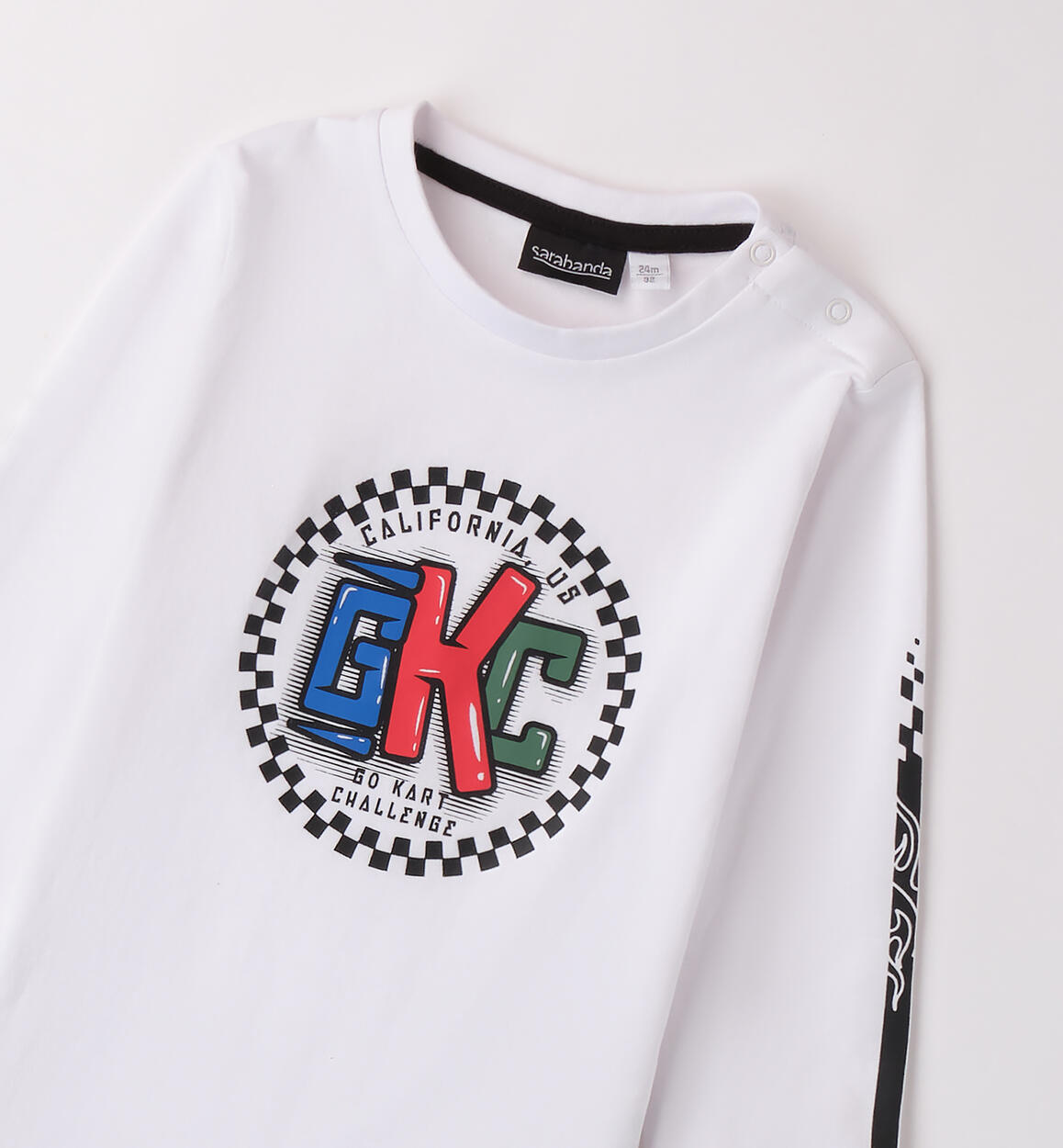 Maglia bambino Sarabanda BIANCO-0113 - 1200B00800