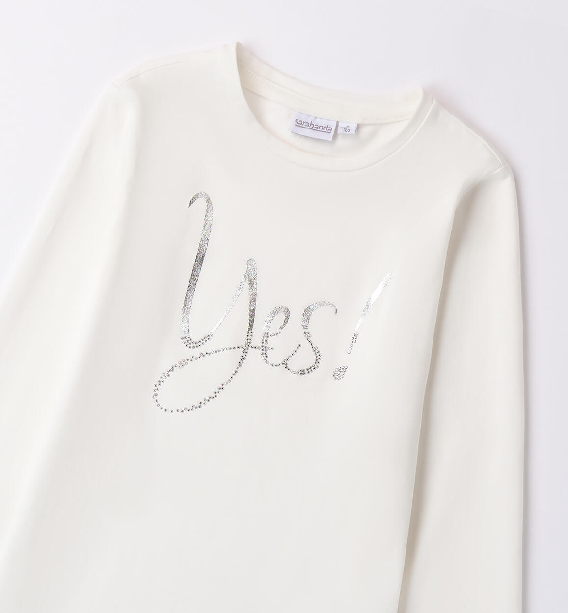 Maglia bianca bambina PANNA-0112 - 2460A65100