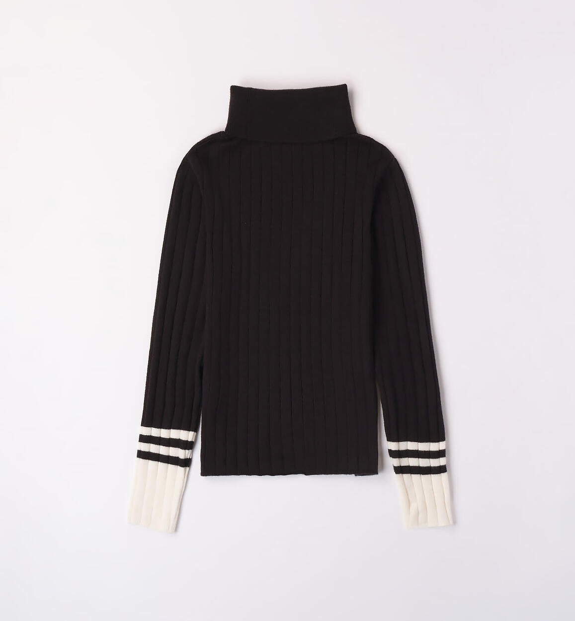 Girls polo neck jumper
