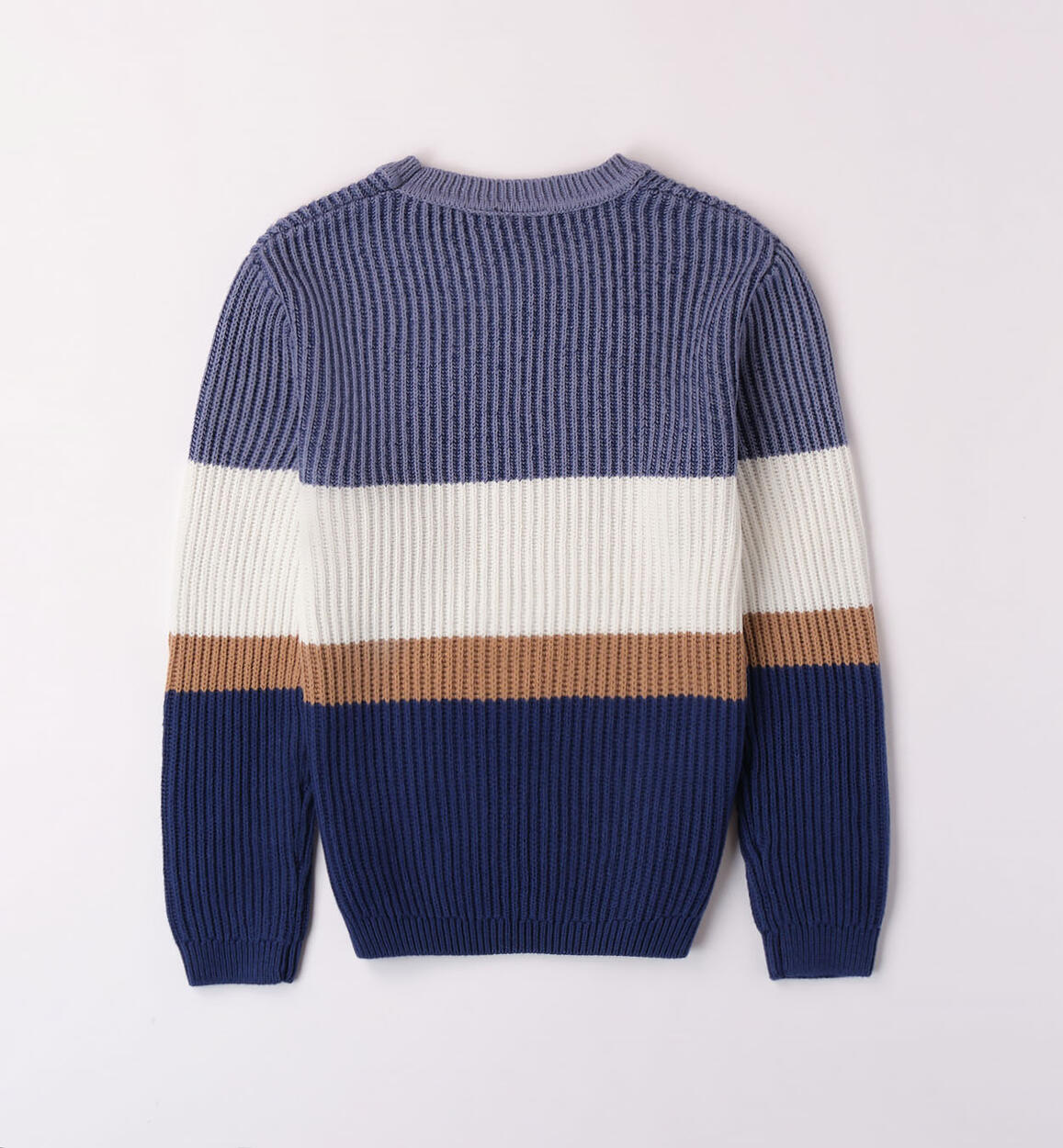 Maglia colorata per ragazzo BLU-3542