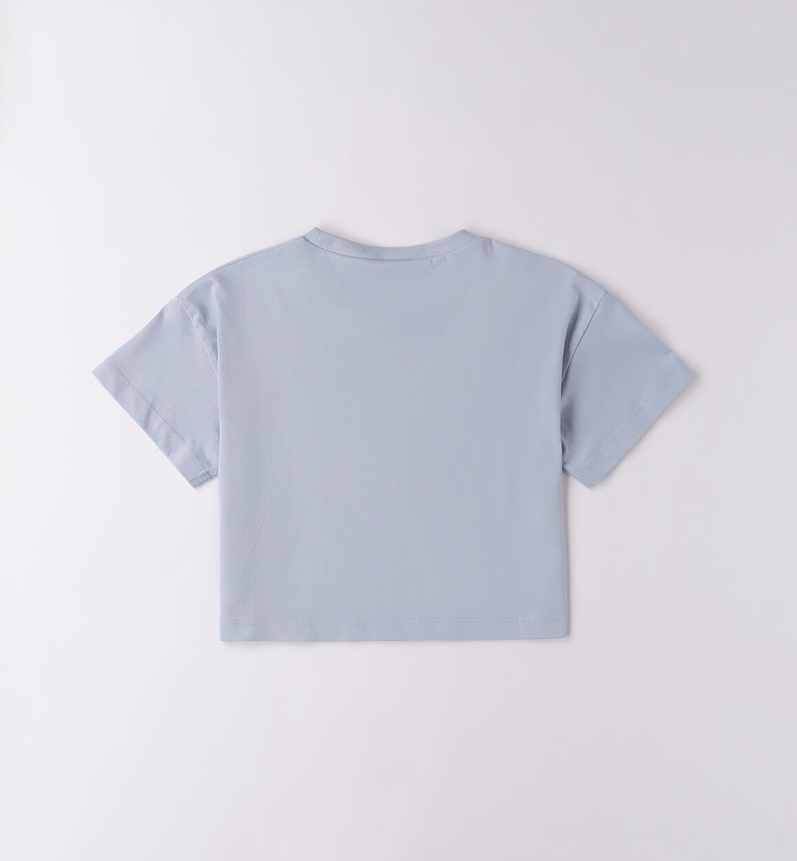 Maglia cropped ragazza AZZURRO-3811 - 2474B72700