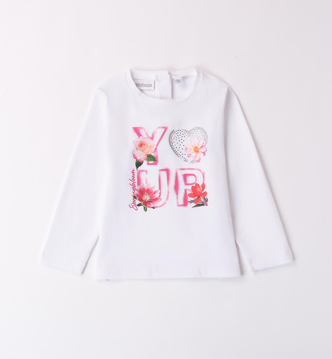 Maglia da bambina BIANCO Sarabanda