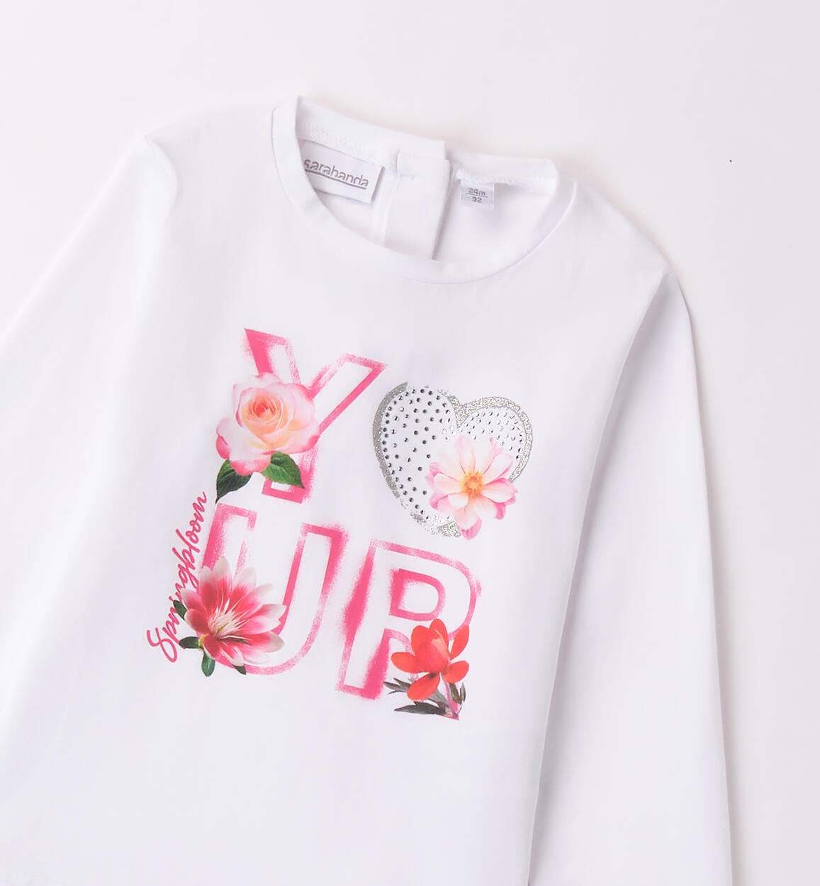 Maglia da bambina BIANCO-0113 - 1480B20500