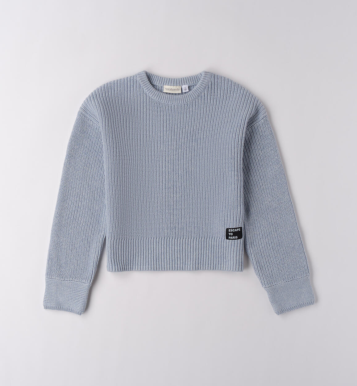 Maglia da bambina Sarabanda AZZURRO MELANGE-8925 - 2140F40000