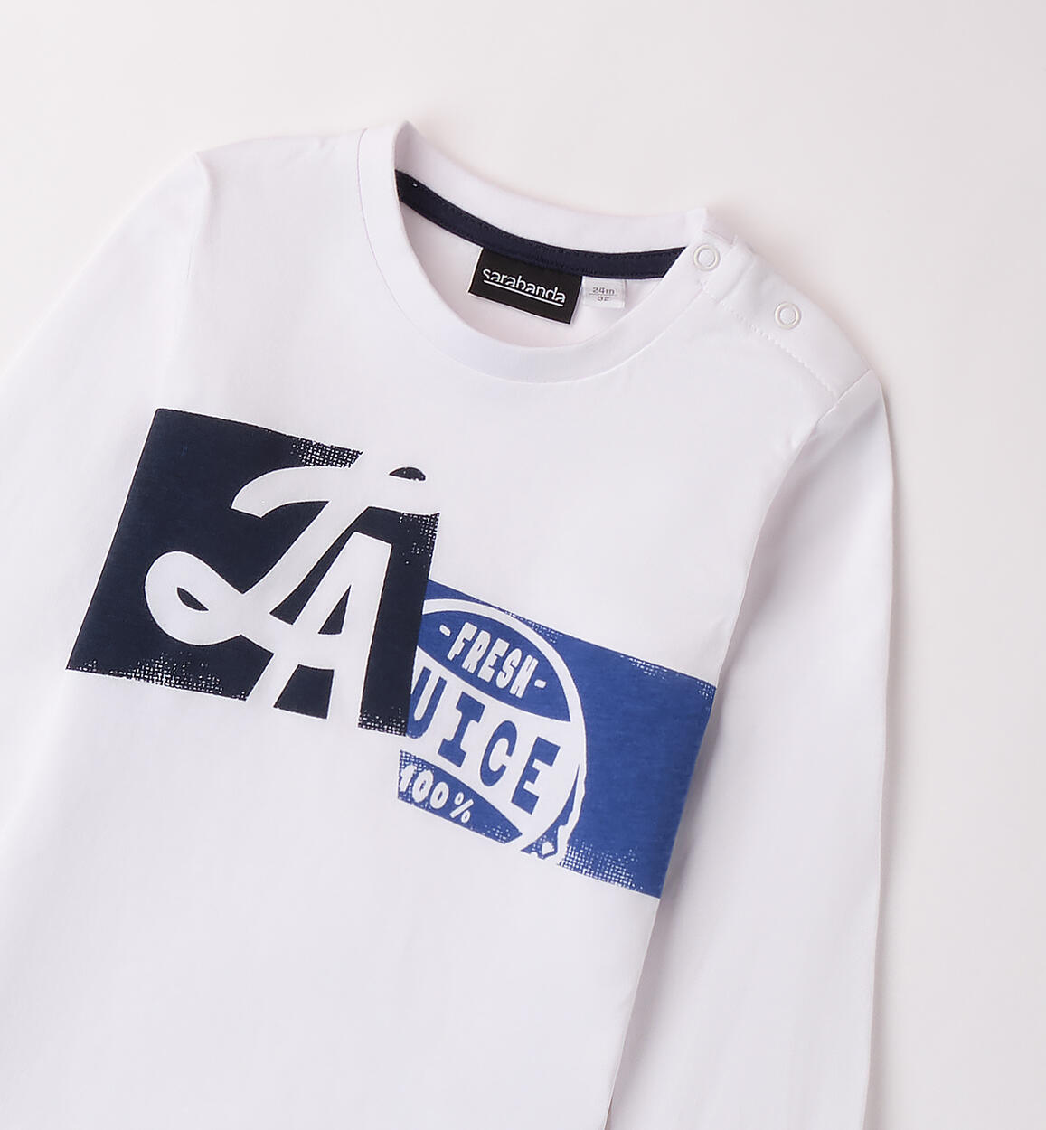 Maglia da bambino BIANCO-0113 - 1200B01900