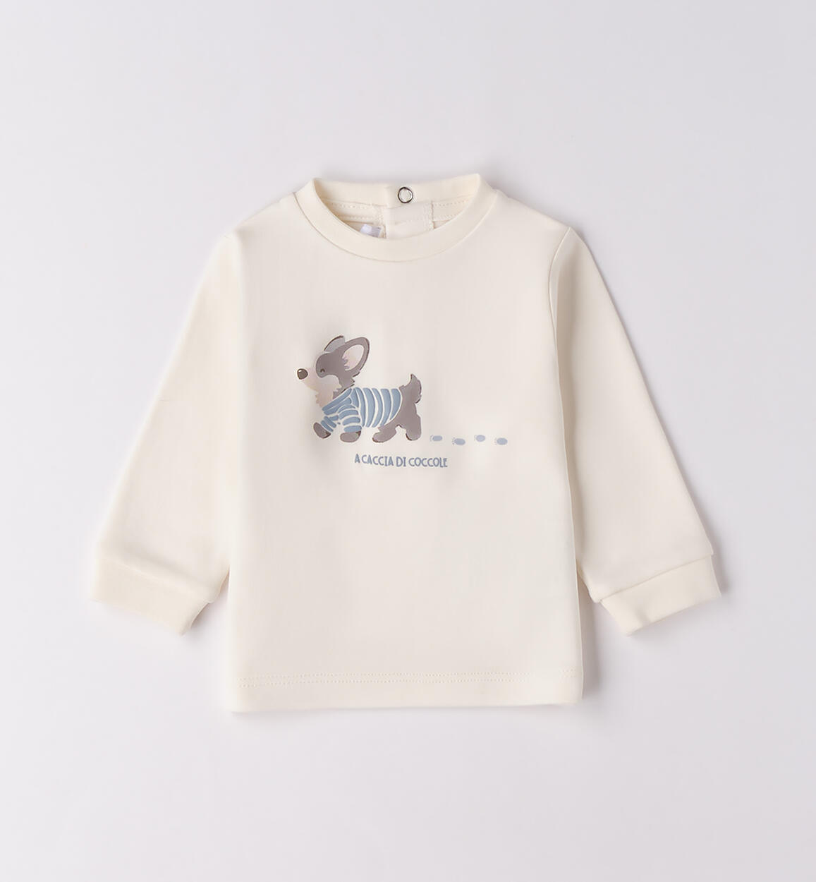 Maglia da bimbo neonato PANNA Minibanda