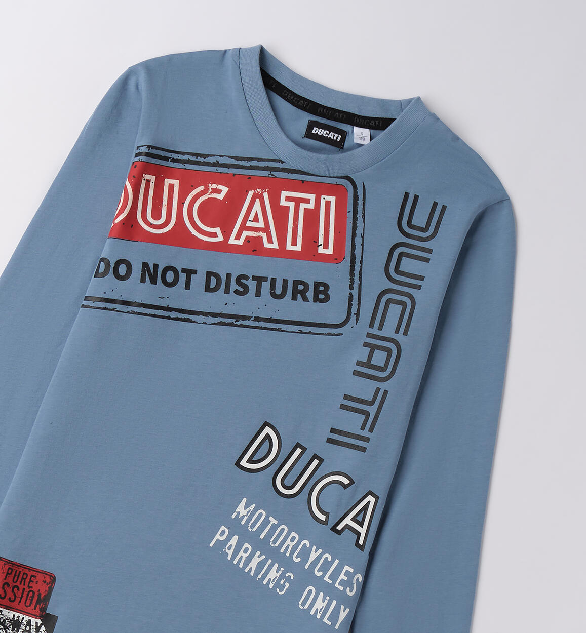 Maglia Ducati ragazzo BLUE PETROL-3934 - 242GF62500