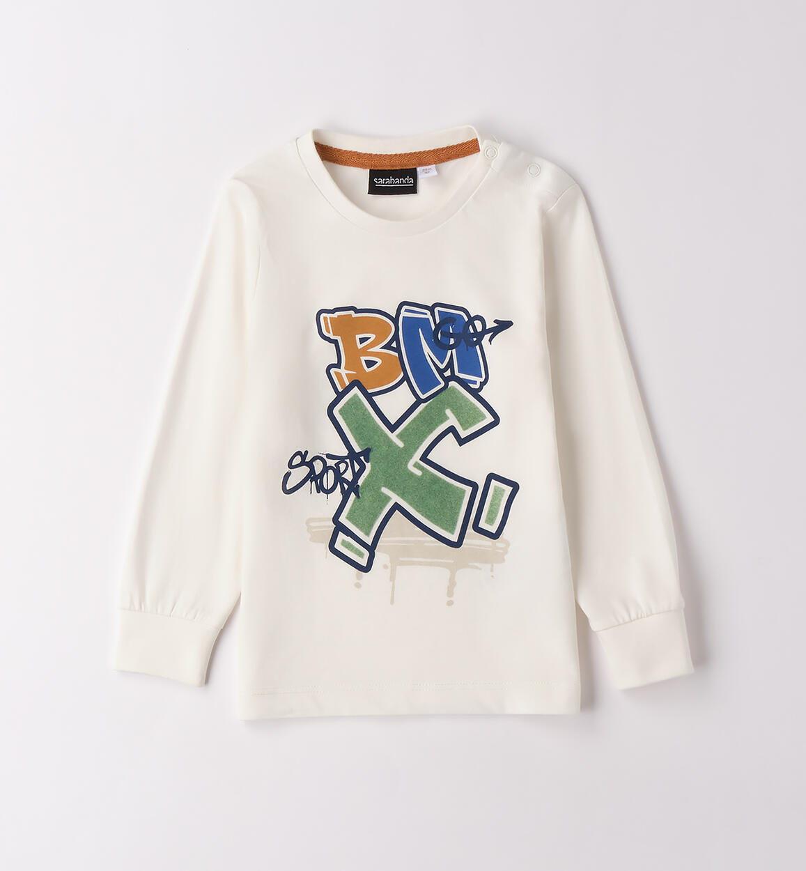 Maglia girocollo bambino PANNA Sarabanda