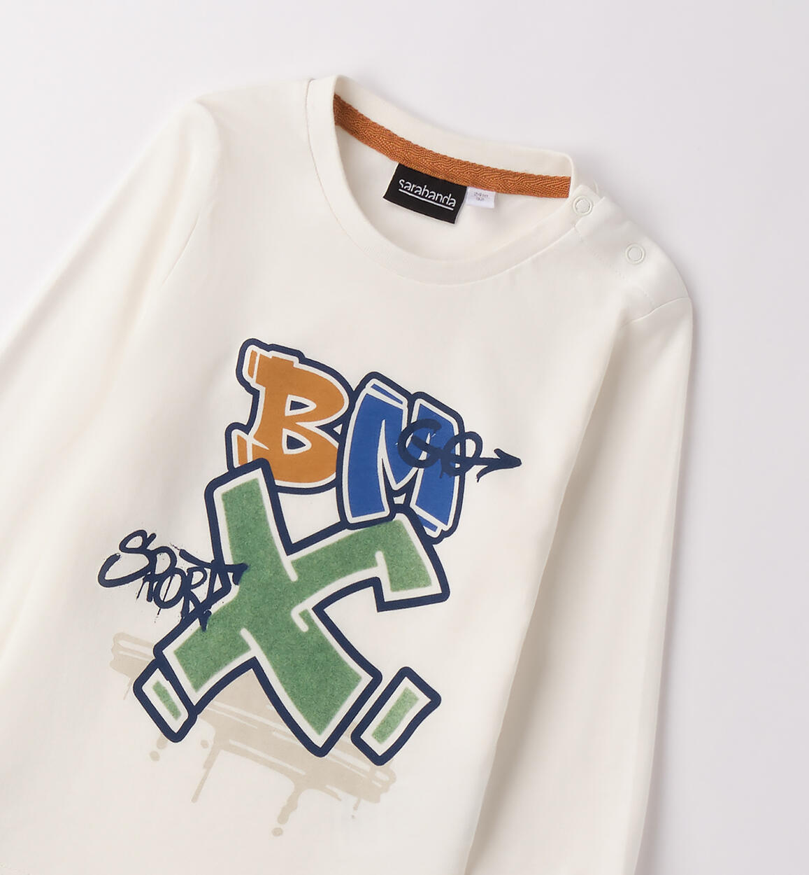 Maglia girocollo bambino PANNA-0112 - 1200F02200