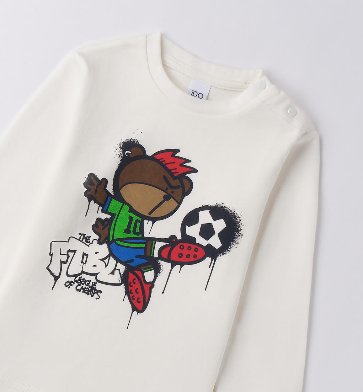 Maglia girocollo bambino PANNA-0112 - 1204F69800