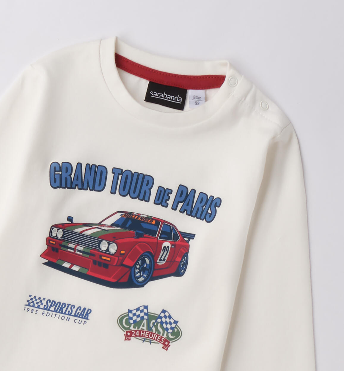 Maglia girocollo per bambino PANNA-0112 - 1200F13500