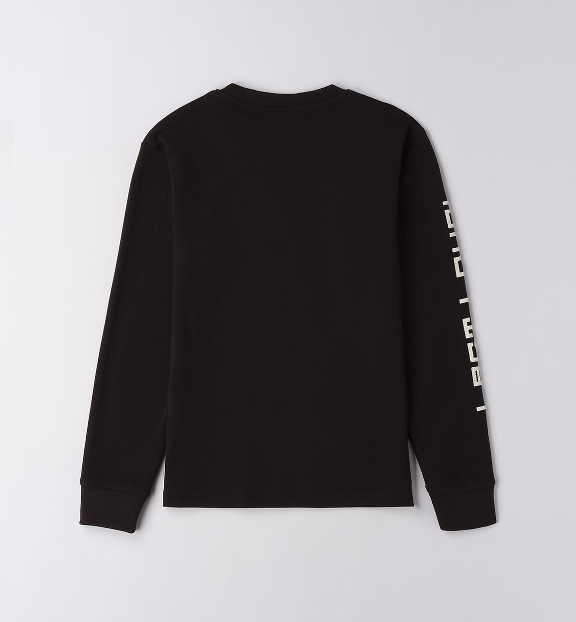 Maglia girocollo ragazzo NERO-0658 - 2420F62100