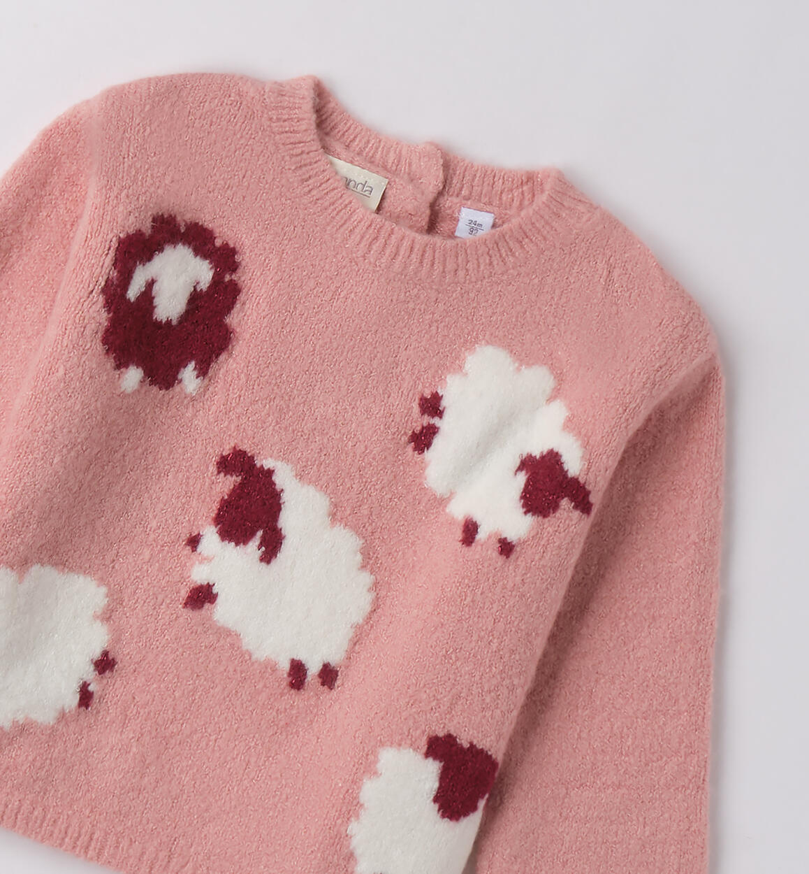 Maglia invernale bambina ROSA-2524 - 1080F33200