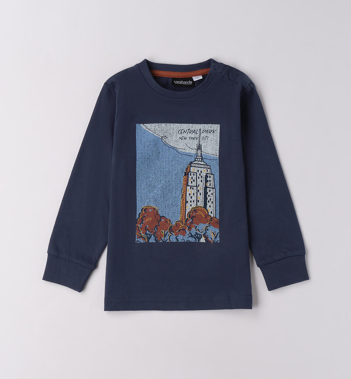 Maglia per bambino girocollo BLU Sarabanda