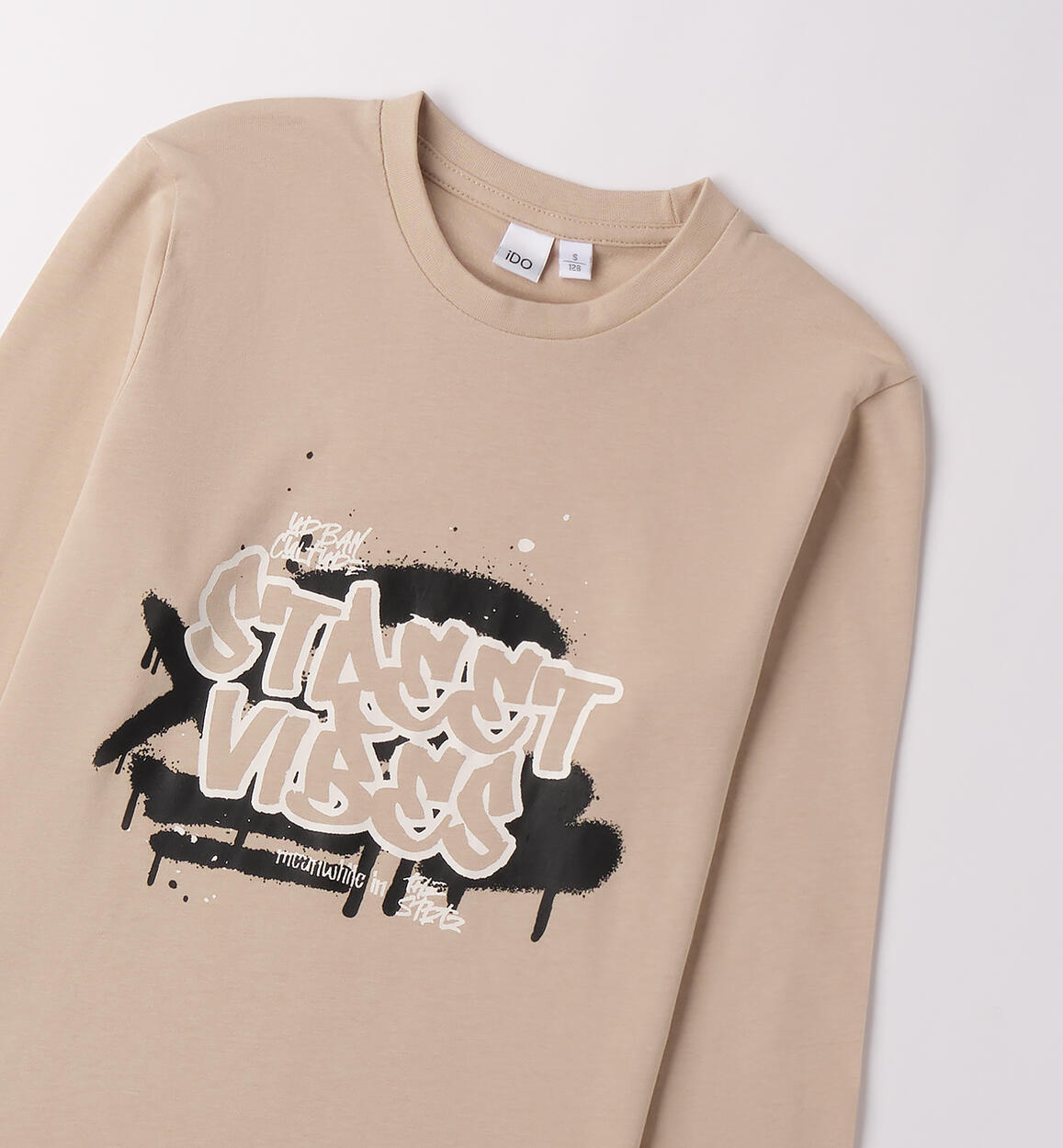 Maglia per ragazzo iDO BEIGE-0436 - 2424F824G1