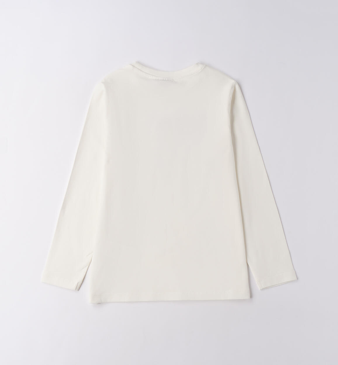Maglia ragazza con scritta PANNA-0112 - 2460F53300