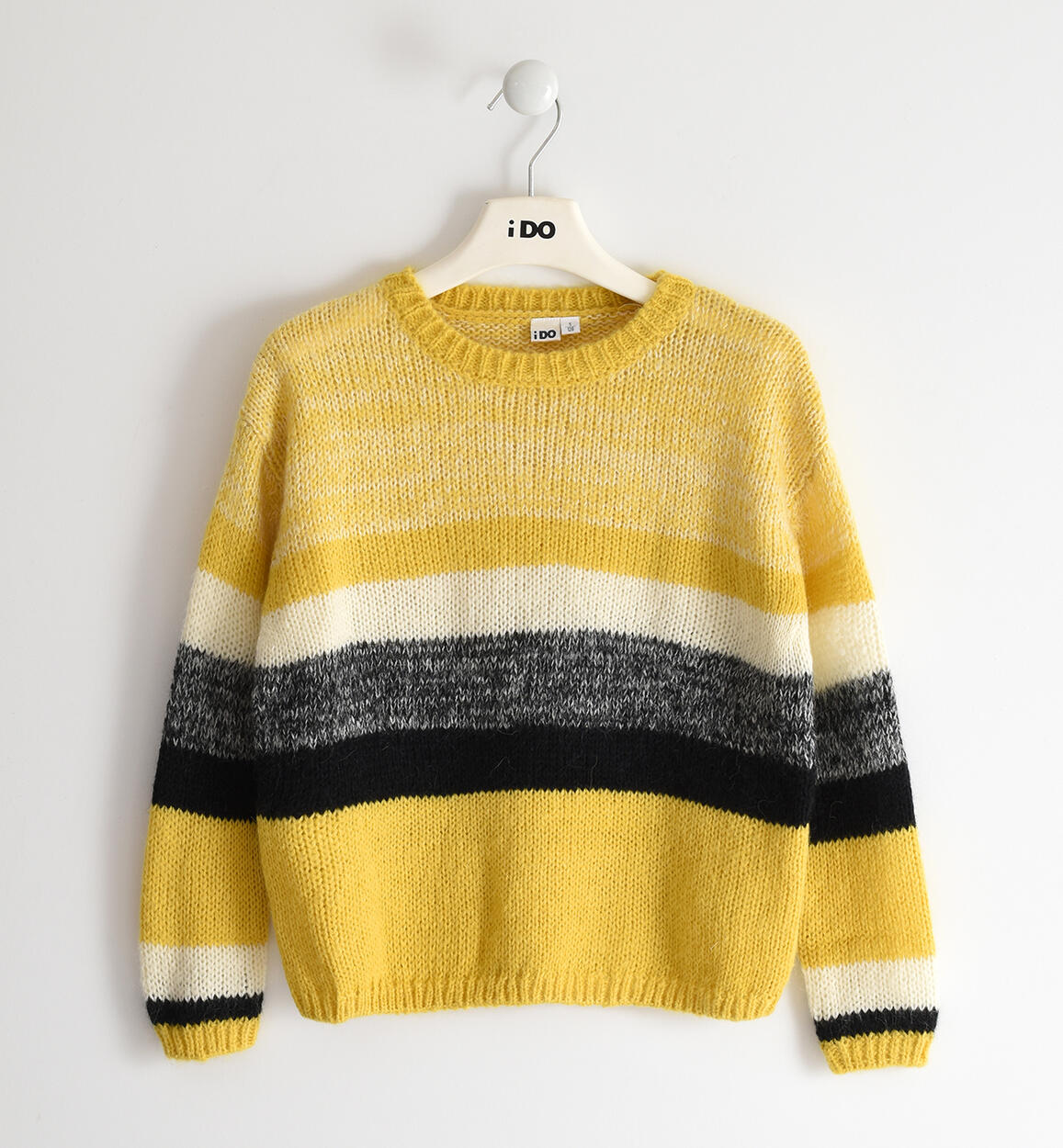 Girl tricot sweater  from 8 to 16 years by iDO YELLOW iDO