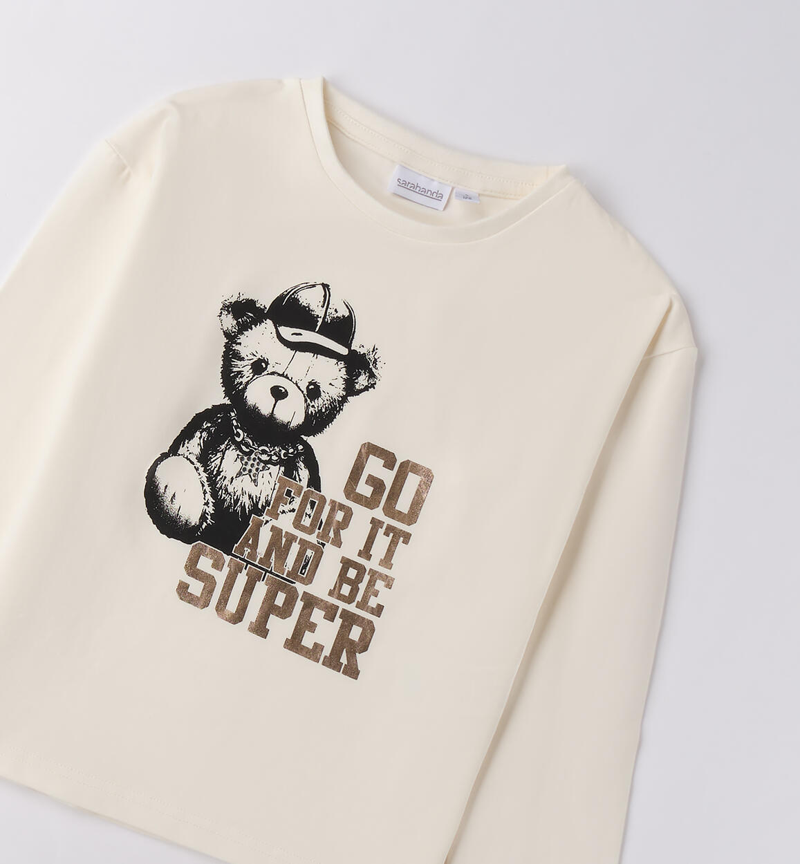 Maglia ragazza Sarabanda PANNA-0112 - 2460F52500