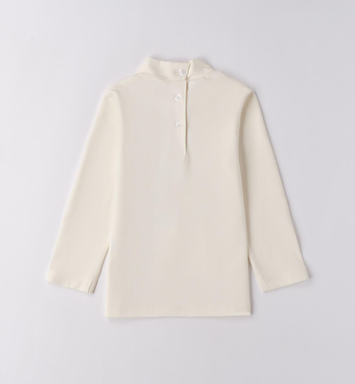 Maglietta bambina collo alto PANNA-0112 - 1484F73400