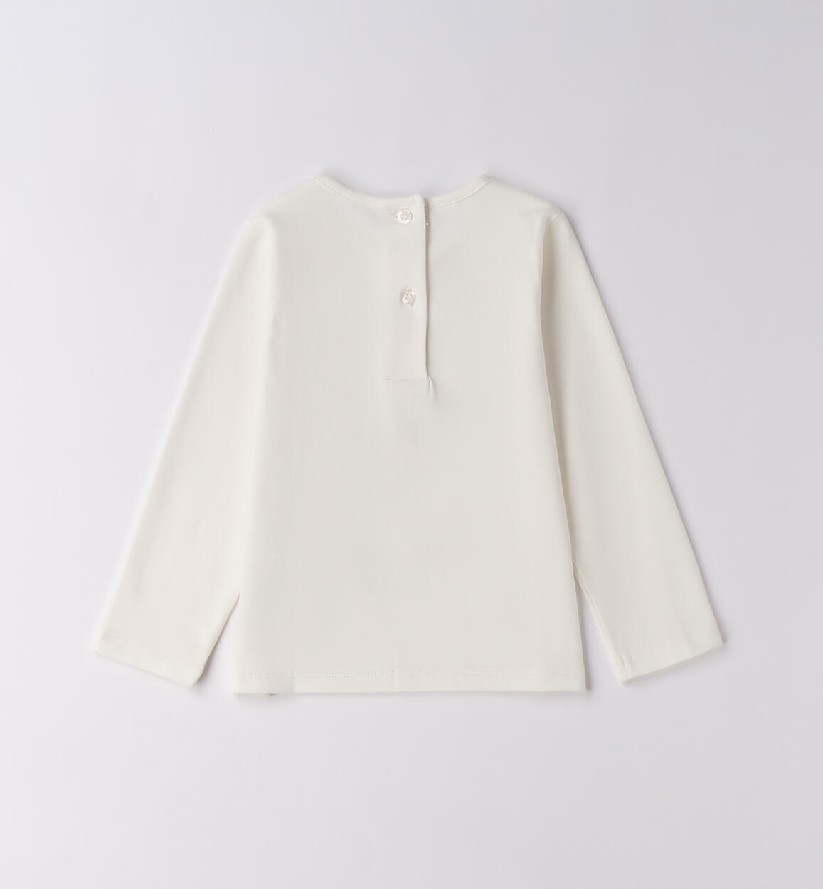 Maglietta bambina con fiocchi PANNA-0112 - 1484F30100