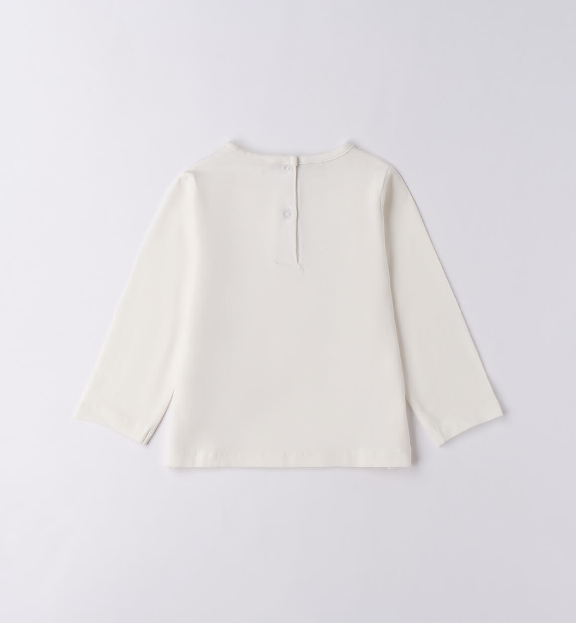 Maglietta bambina con fiocco PANNA-0112 - 1480F22900