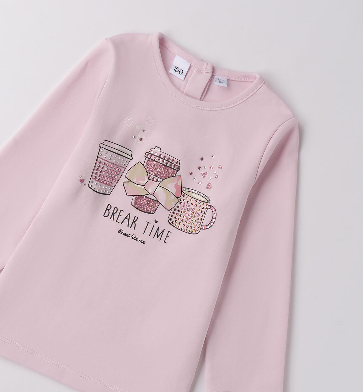 Maglietta bambina con stampa LT.ROSE-2716 - 1484F29800