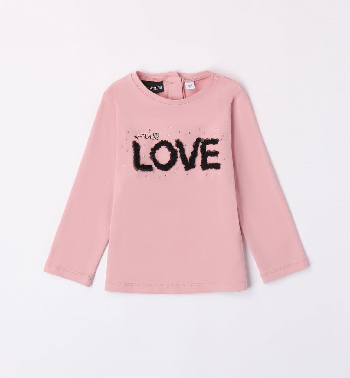 Sarabanda t-shirt with tulle for girls from 9 months to 8 years PINK Sarabanda