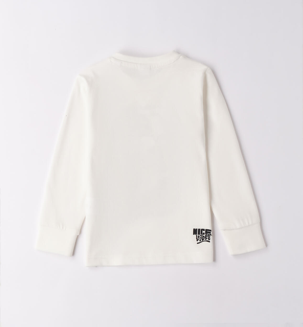 Maglietta bambino girocollo PANNA-0112 - 1204F24100