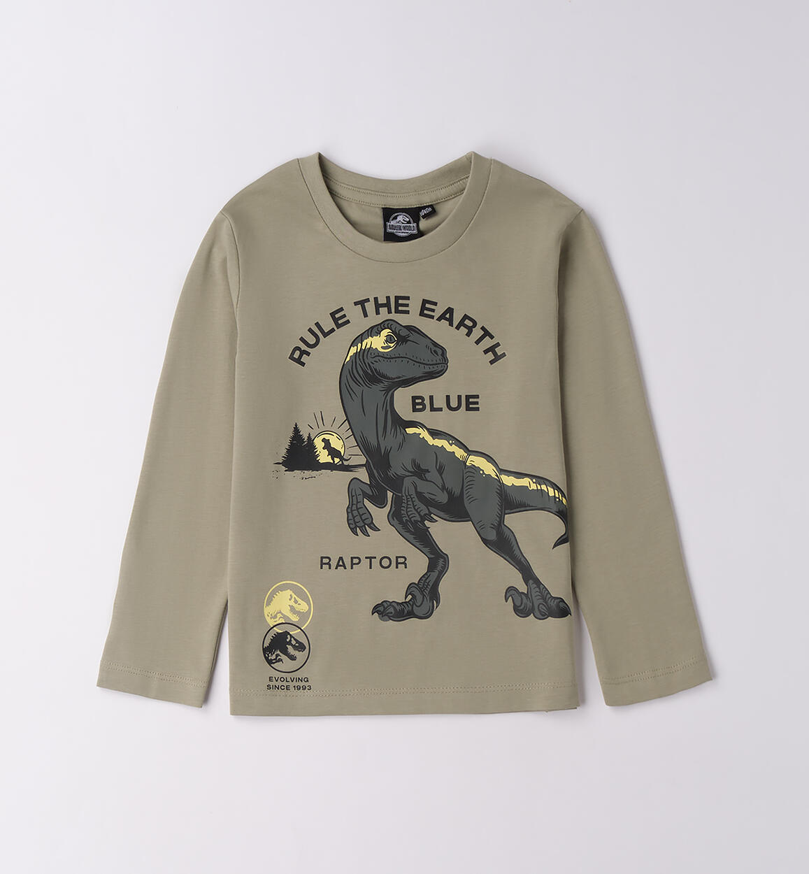 Maglietta bambino Jurassic World VERDE SPECIAL PROJECT