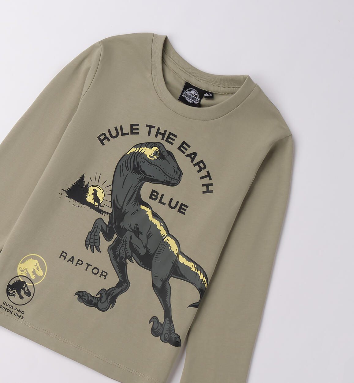 Maglietta bambino Jurassic World VERDE MILITARE-4836 - 242HF36100