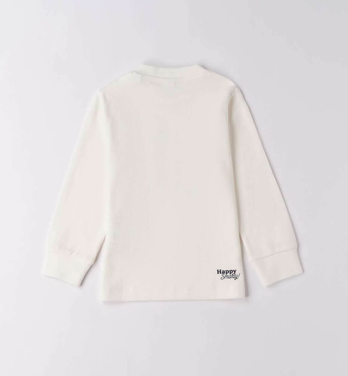 Maglietta bambino maniche lunghe PANNA-0112 - 1204F24700