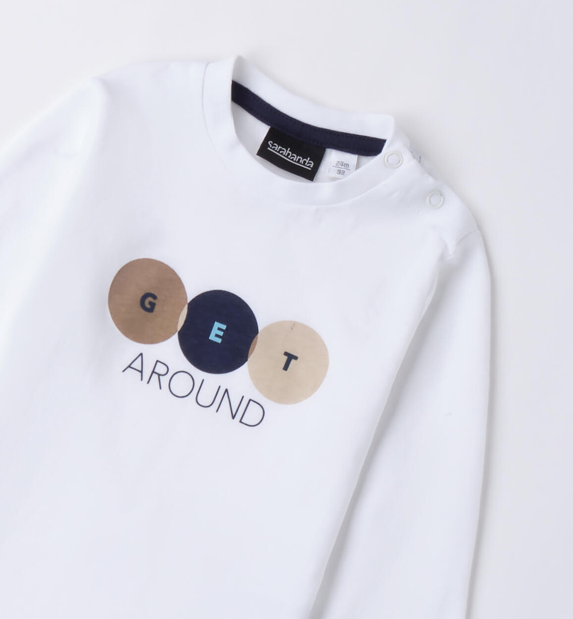 Maglietta bambino Sarabanda BIANCO-0113 - 1200B05000