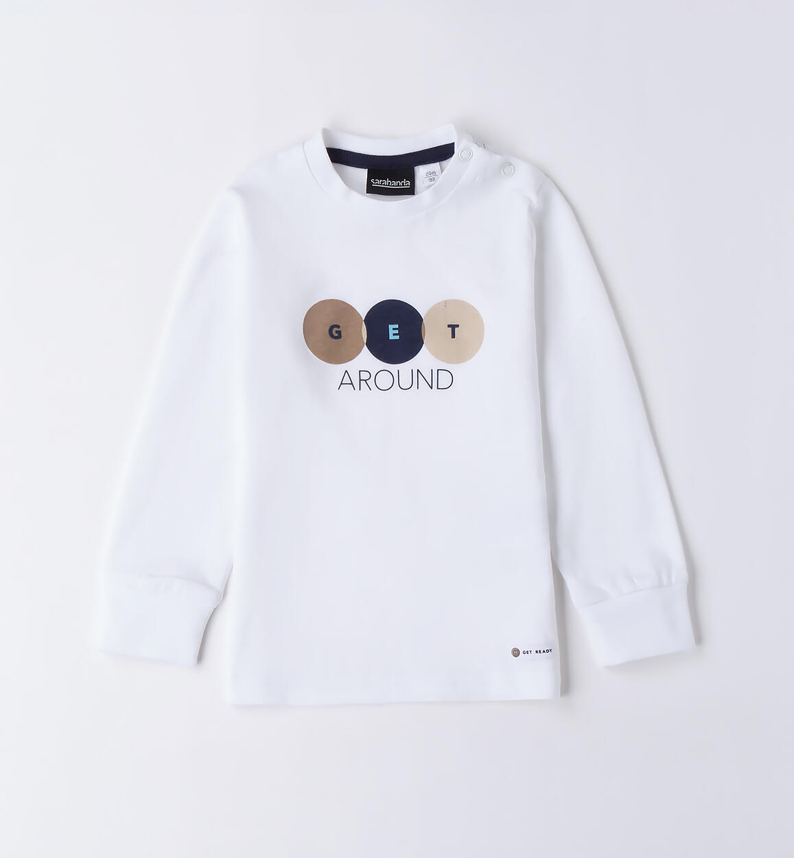 Maglietta bambino Sarabanda BIANCO-0113 - 1200B05000