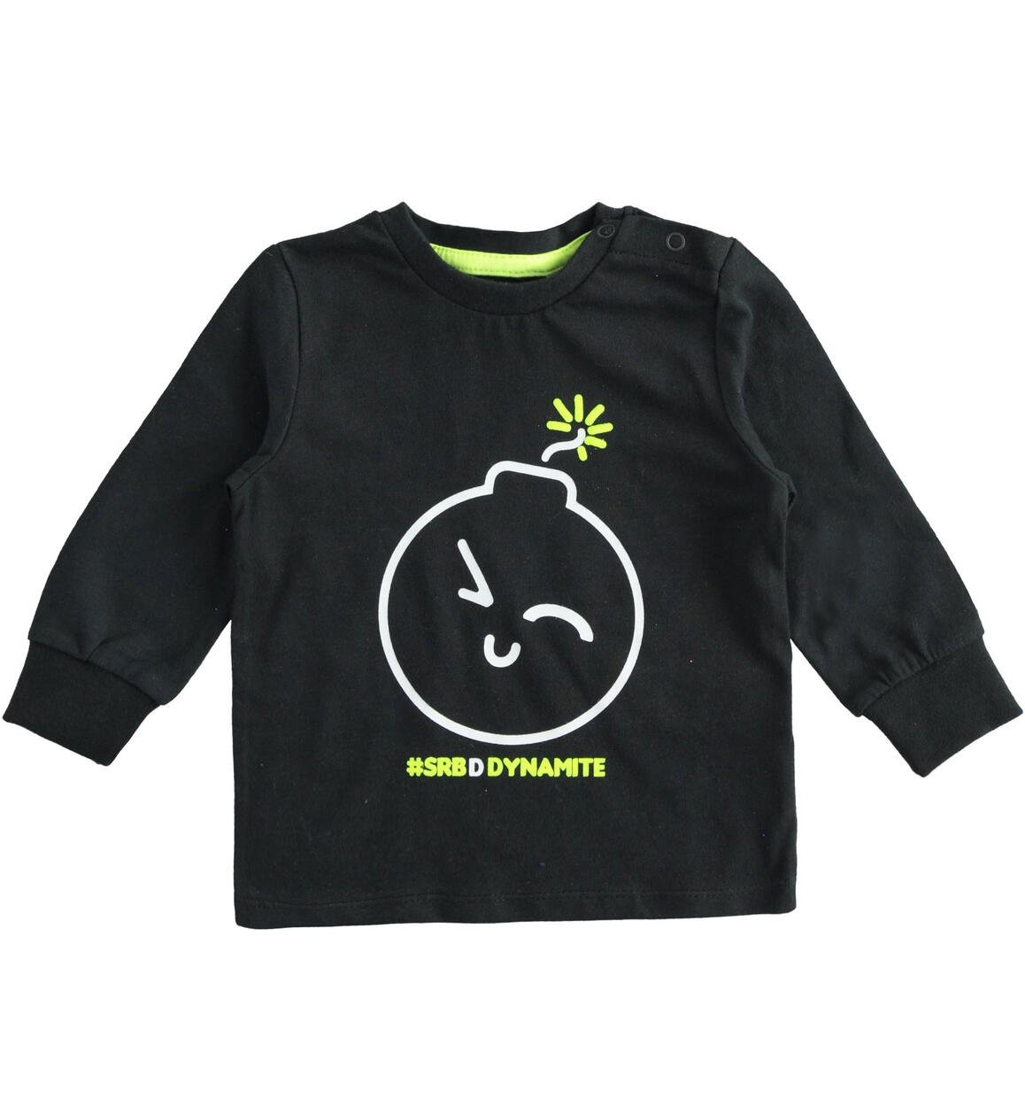 Maglietta bambino varie stampe NERO Sarabanda-Promo