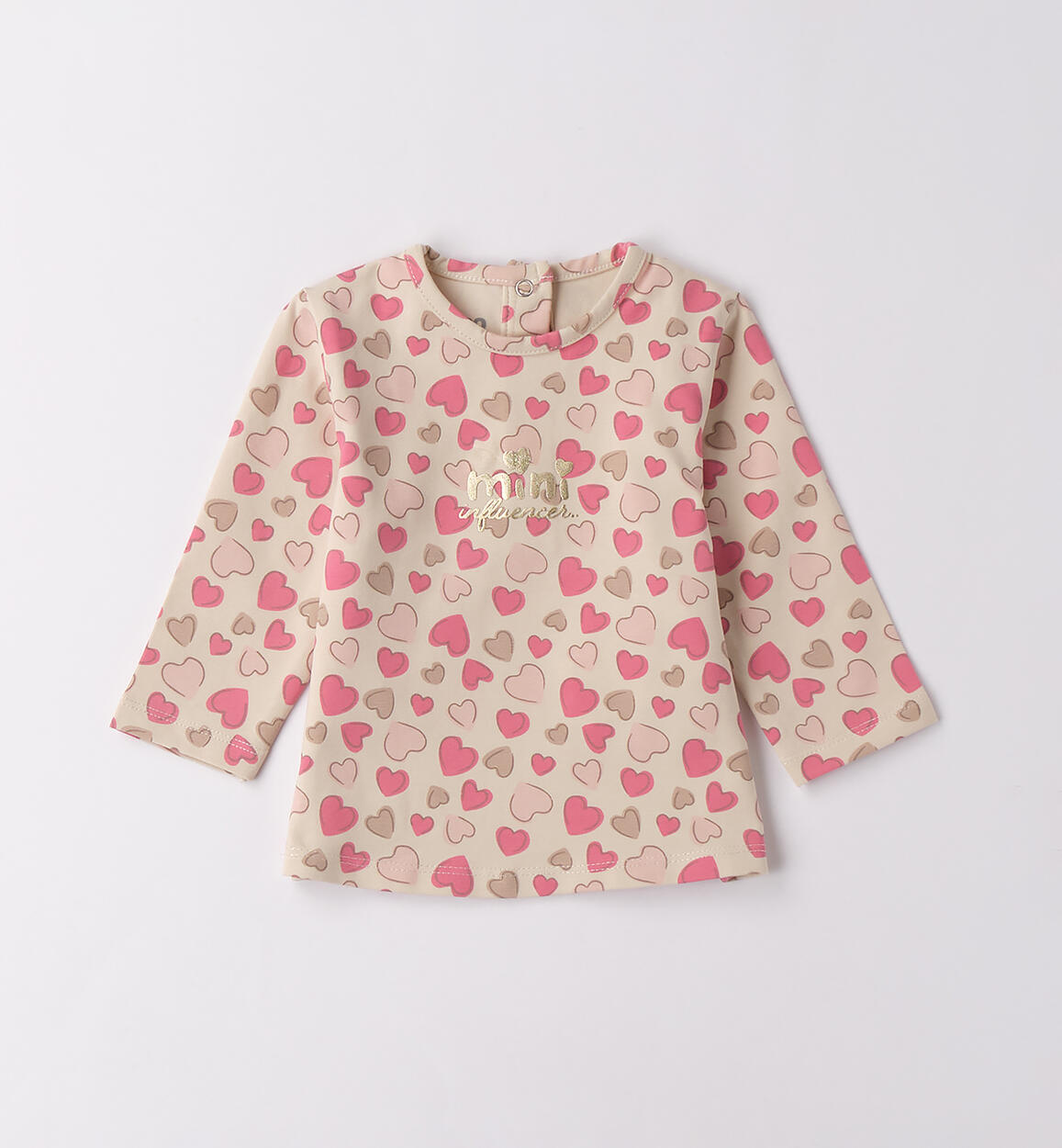 Maglietta bimba neonata ROSA iDO