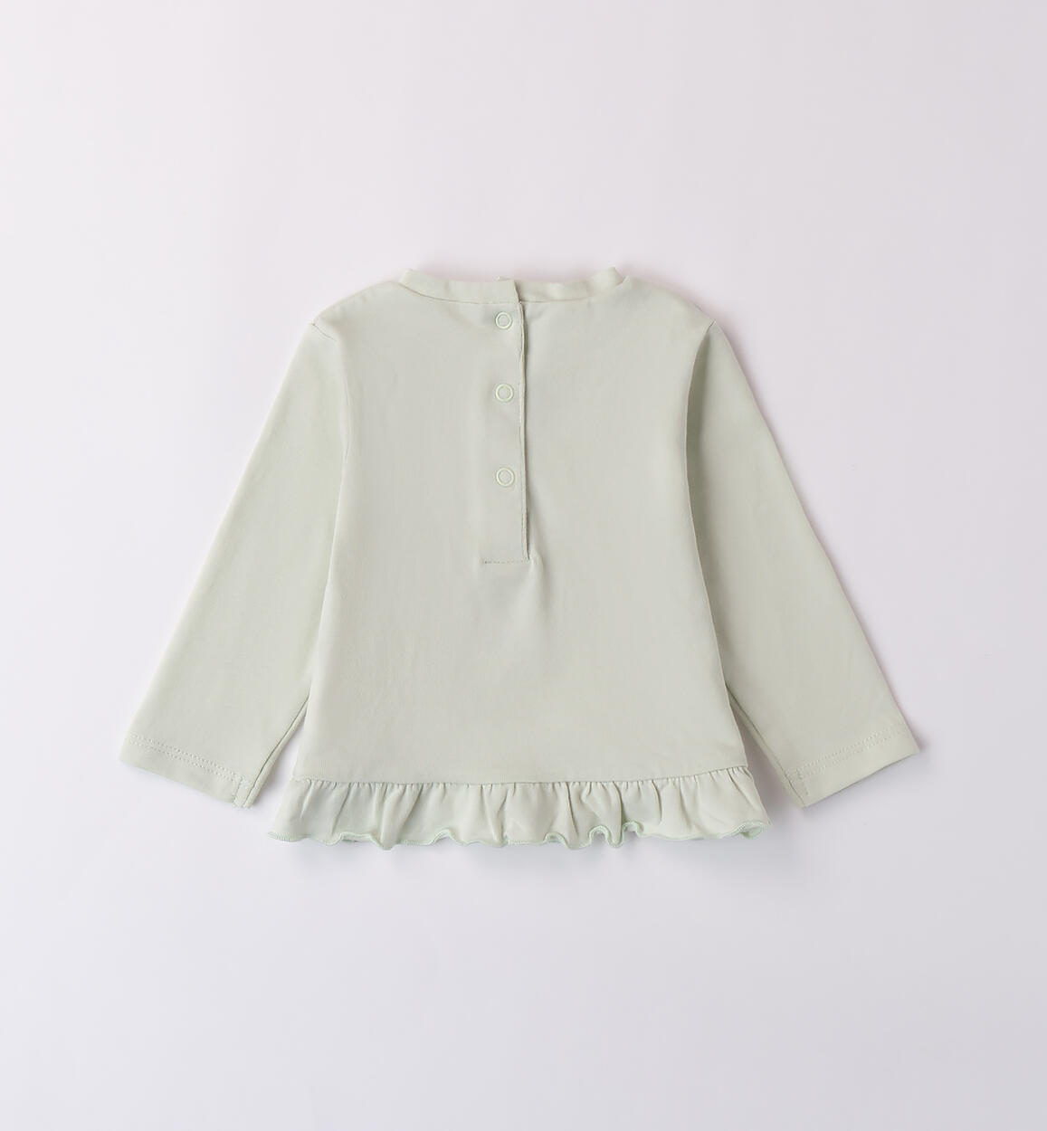Maglietta bimba neonata LIGHT GREEN-4131 - 0484B10400