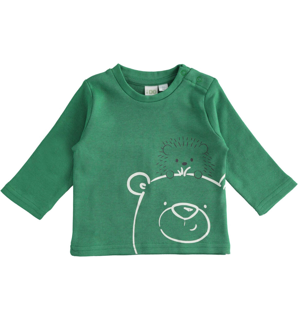 Cotton baby boy t-shirt from 1 to 24 months iDO GREEN iDO