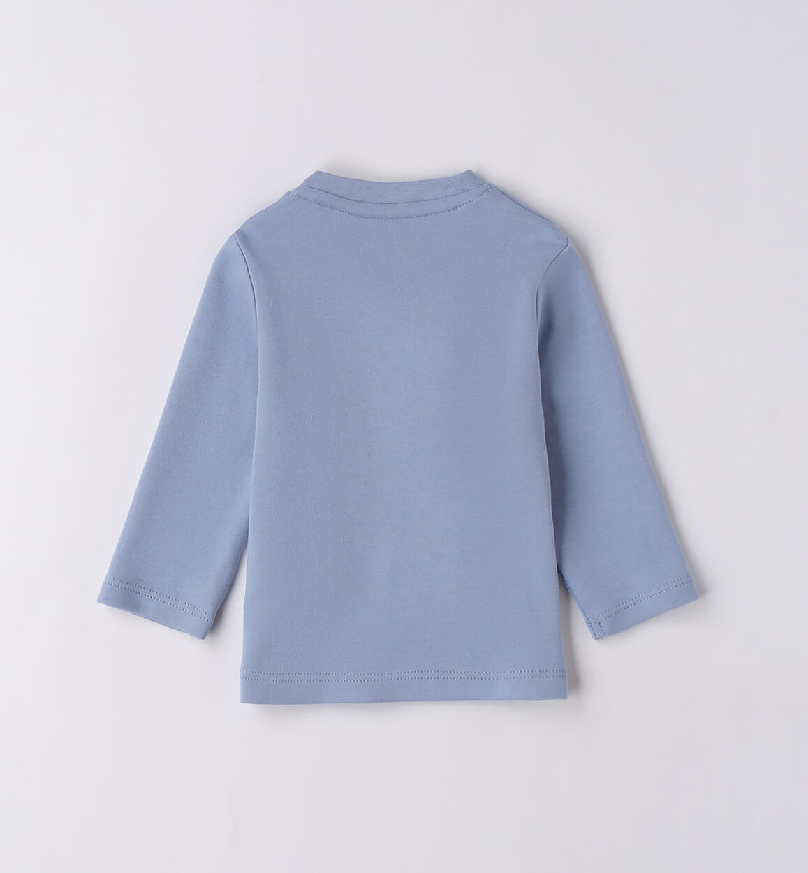 Maglietta cotone bimbo AZZURRO-3814 - 0204F04800