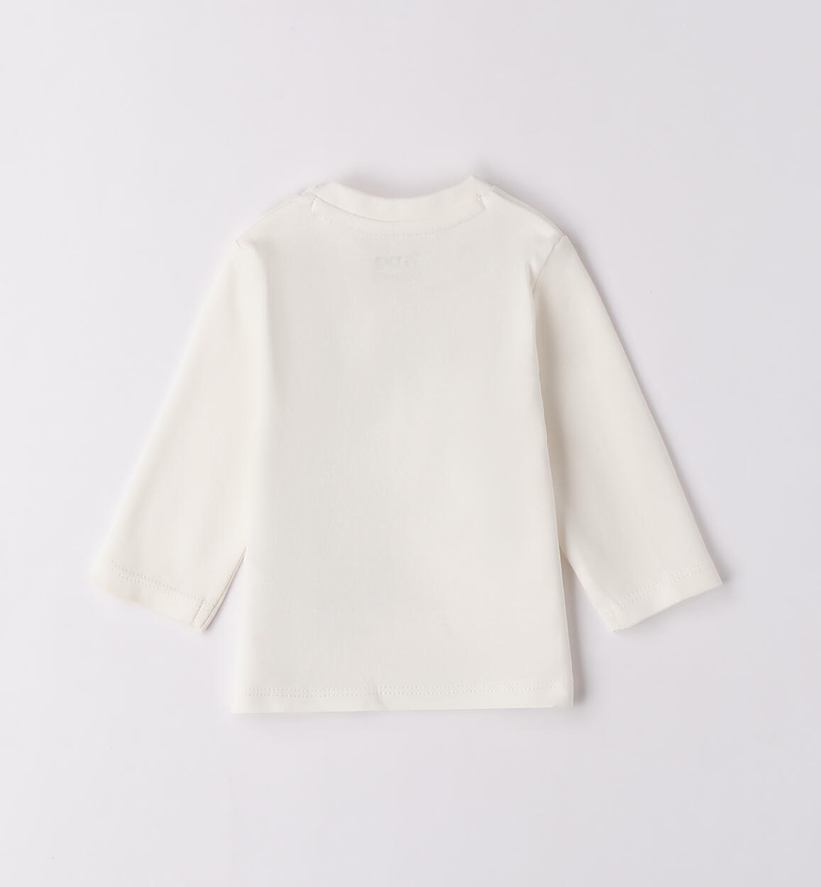 Maglietta cotone bimbo PANNA-0112 - 0204F043G2