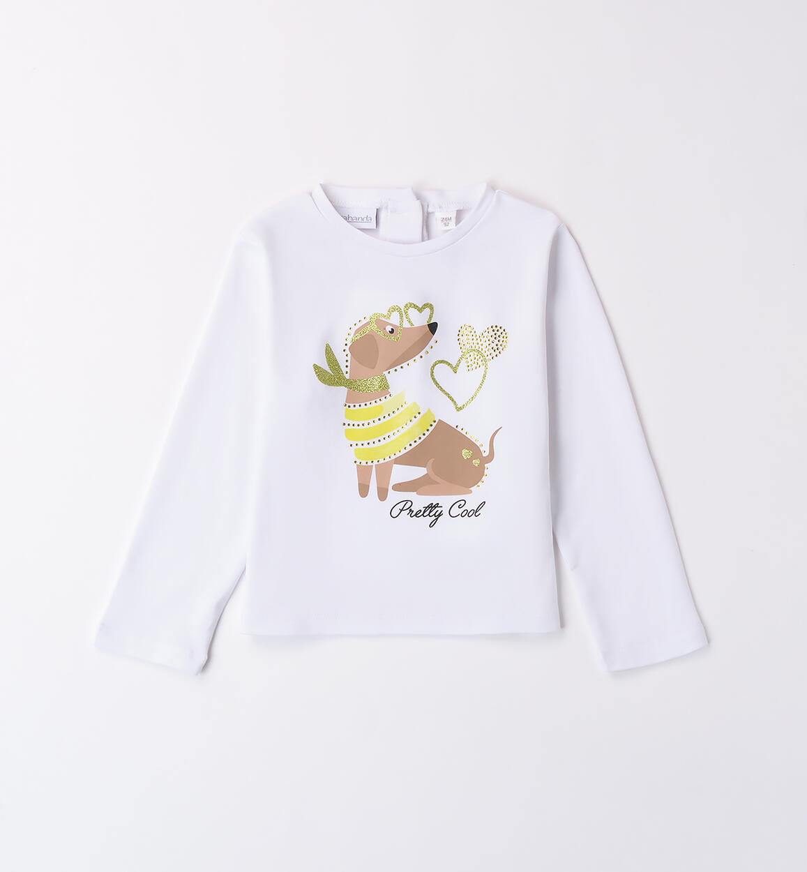 Maglietta da bambina BIANCO Sarabanda