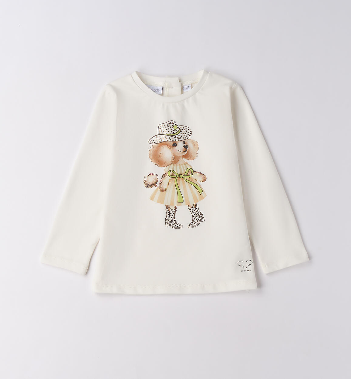 Maglietta da bambina con stampa PANNA Sarabanda