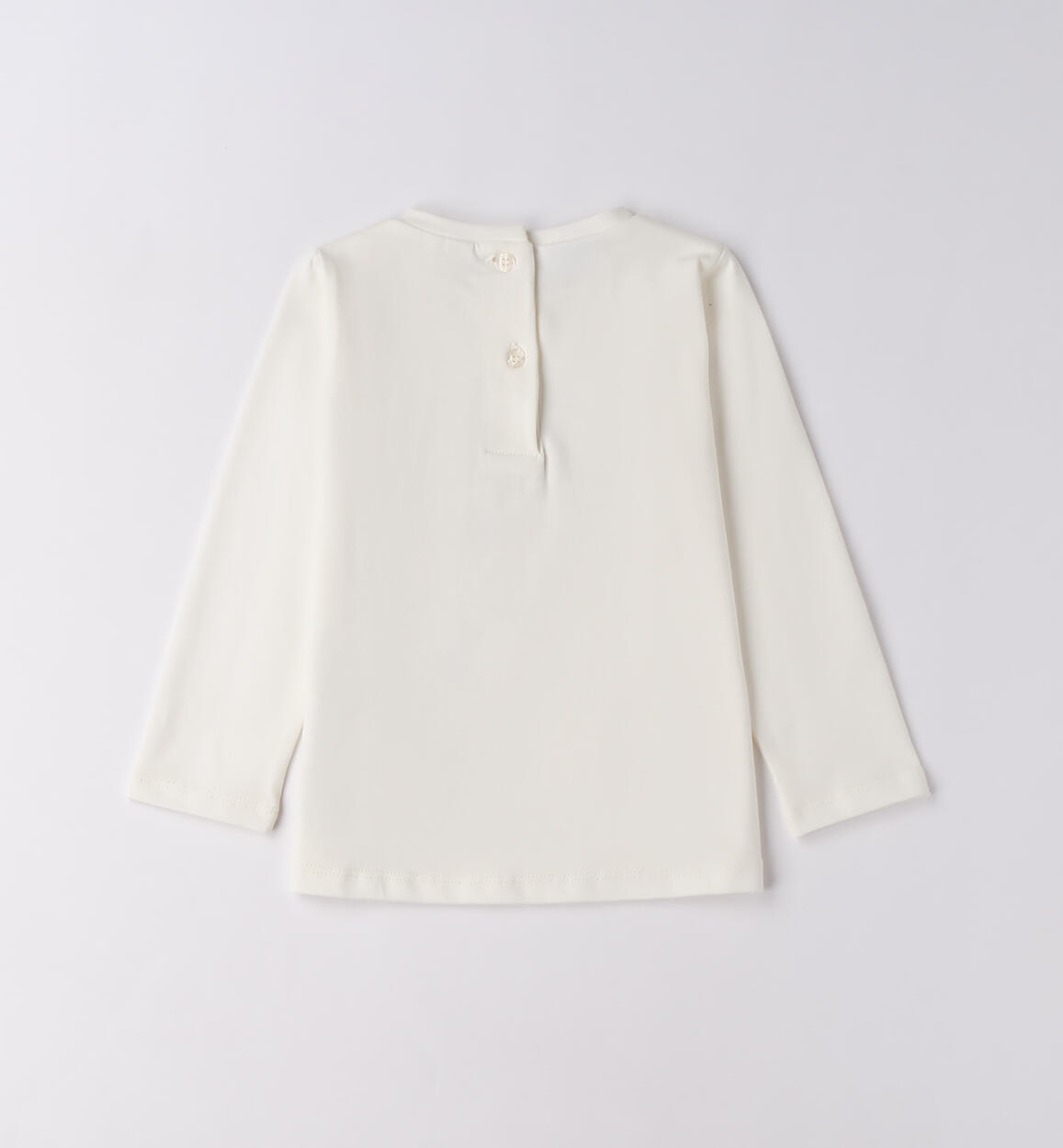Maglietta da bambina con stampa PANNA-0112 - 1480F30600